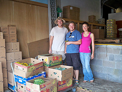 students visit Ghana