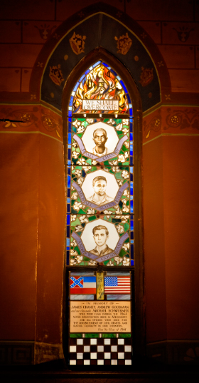 stained glass window