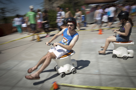 Students at SlopeFest