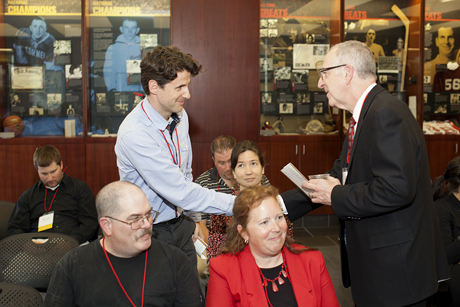 David Skorton and Vladimir Micic