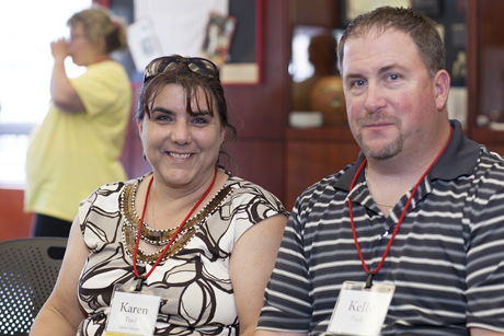 Karen and Kelly Trask