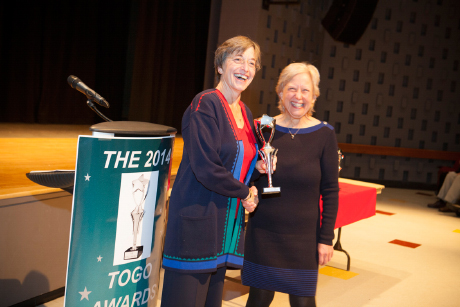 Susan Murphy recognizes Julie Paige