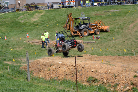 Cornell Baja racing vehicle
