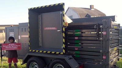 young volunteer helps