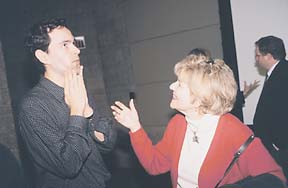 Brian Crane speaks to Marcia G. Epstein