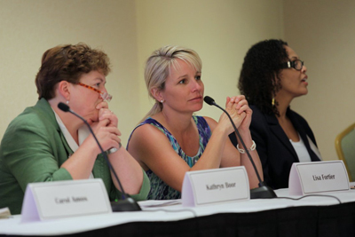 Kathryn Boor, Lisa Fortier and Karen Matthews