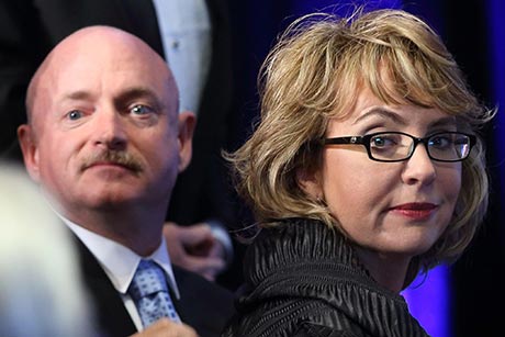 Gabby Giffords and Mark Kelly