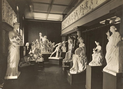 plaster cast collection in The Museum of Casts