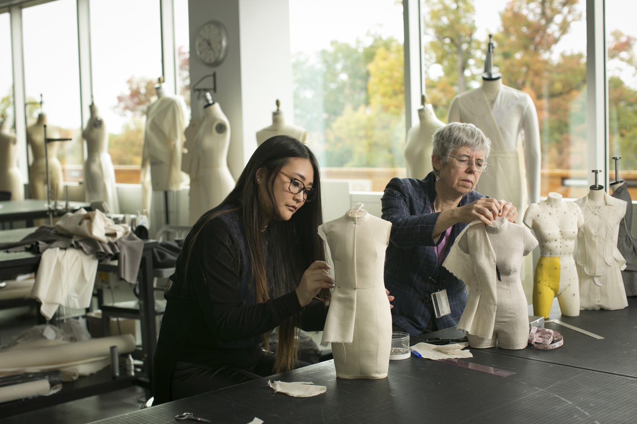 draping half-scale dress forms