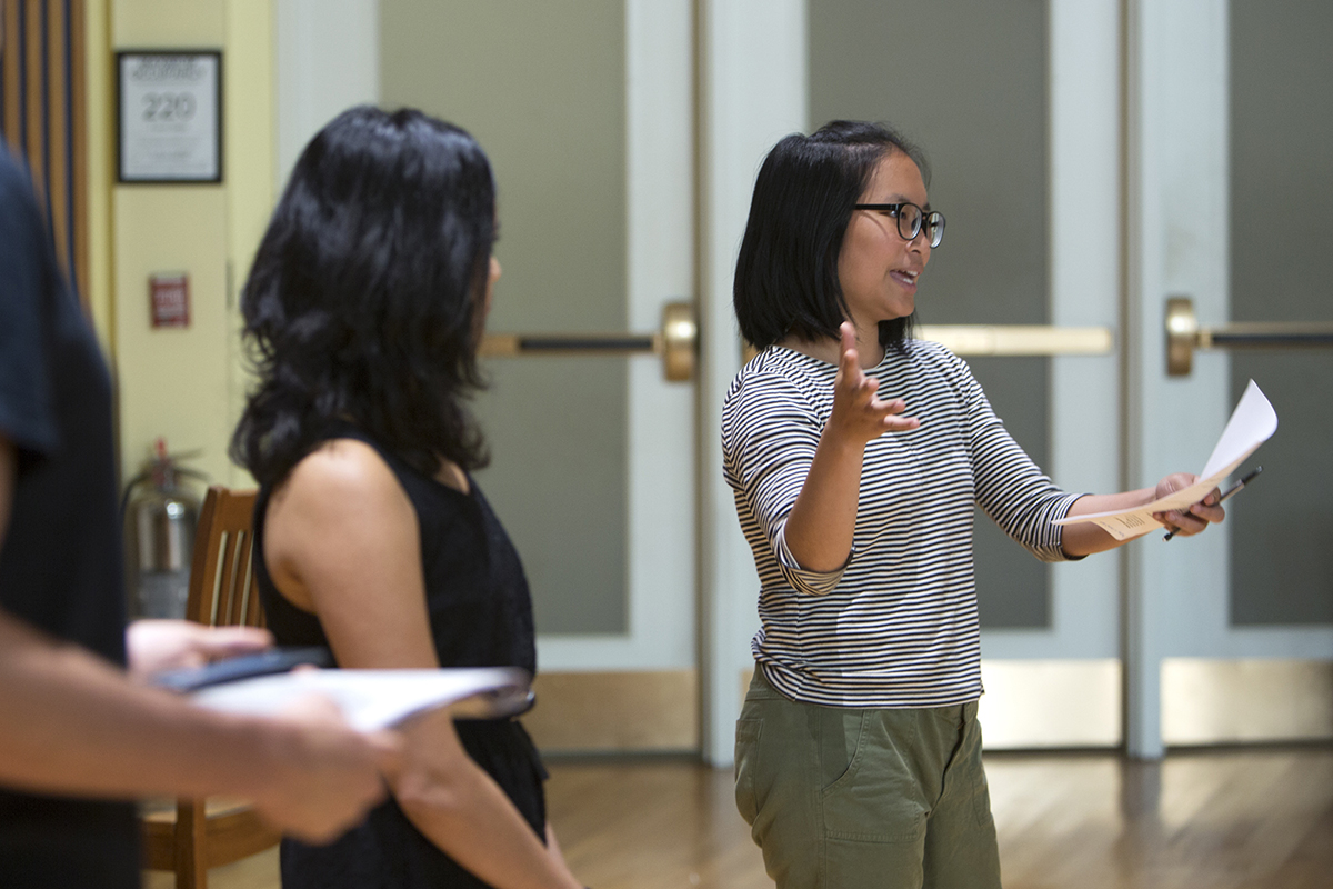 ECO meeting students