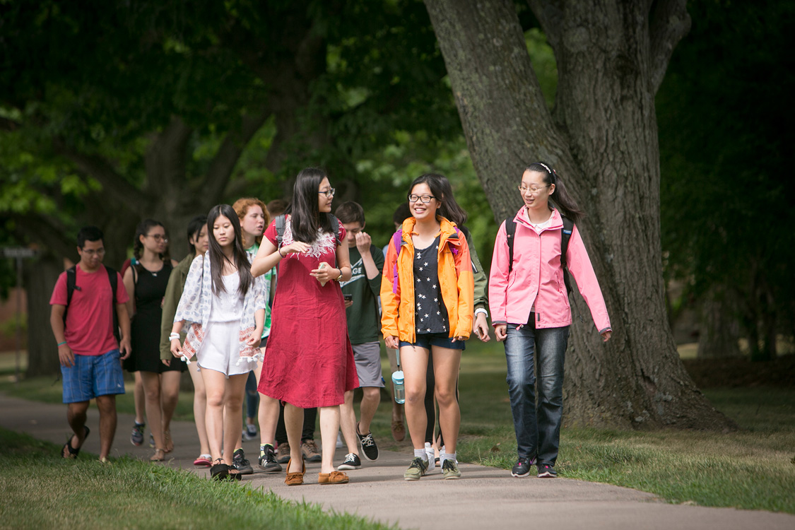 Students in the Green Cities course