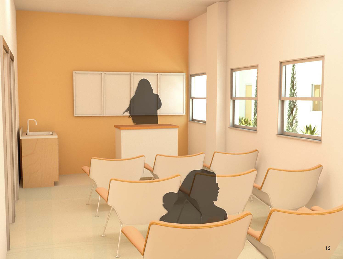 Honduras hospital care room graphic