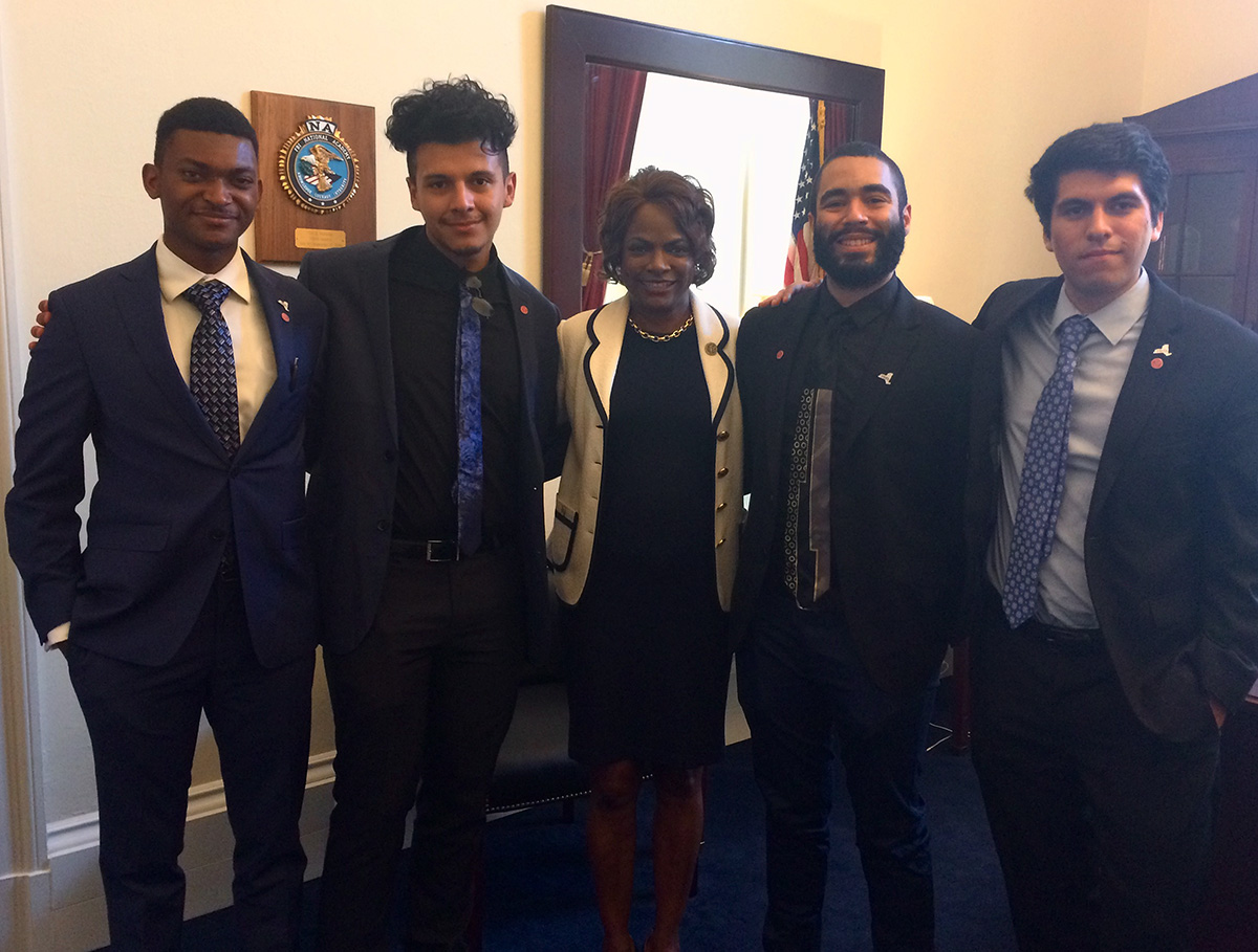 McNair scholars meet with Val Demings