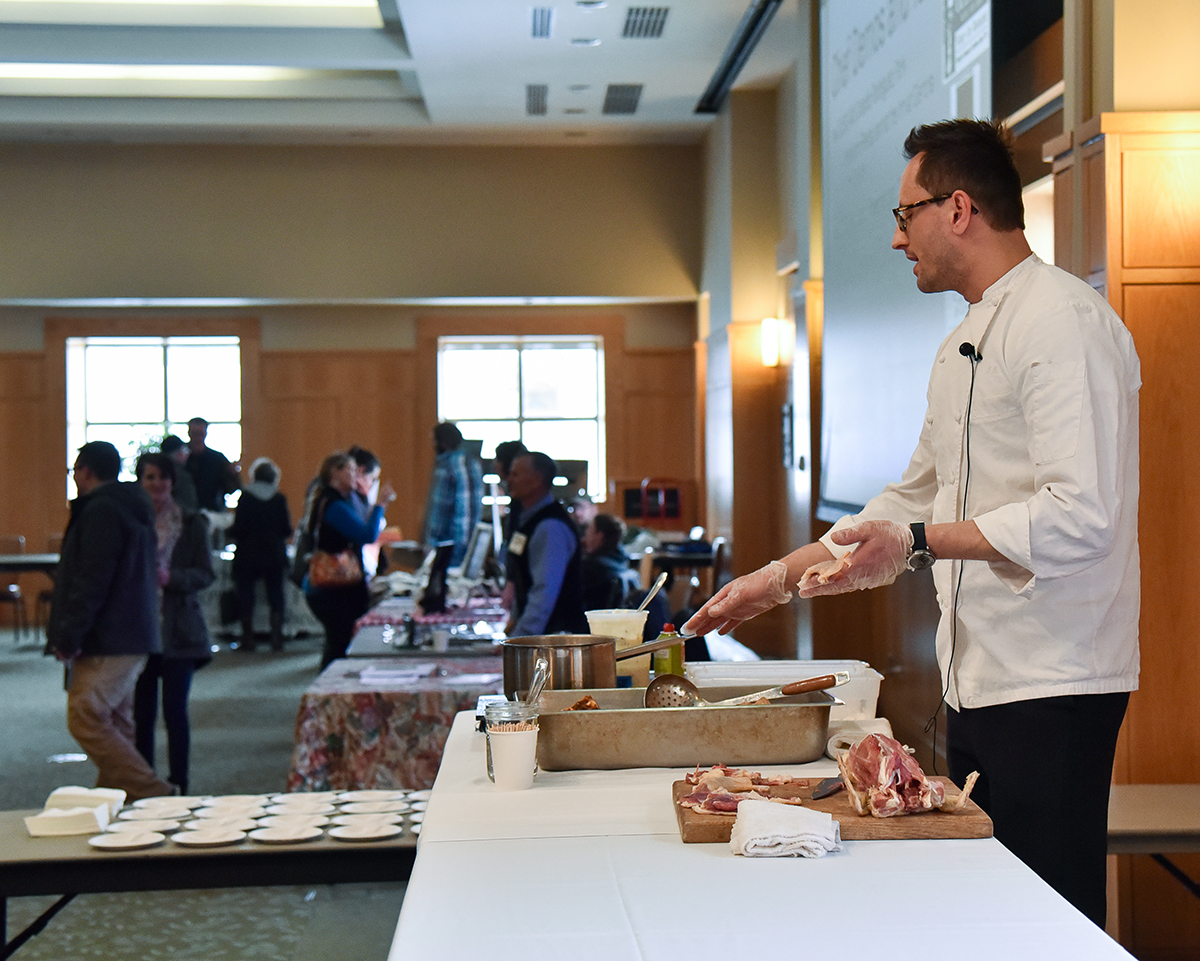 Riesenberger at Meat and Greet