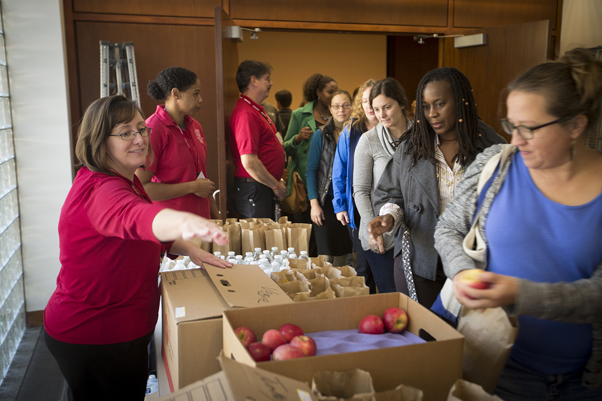food at staff address