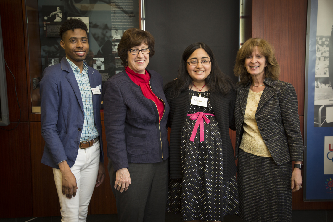 staff graduation with Martha Pollack