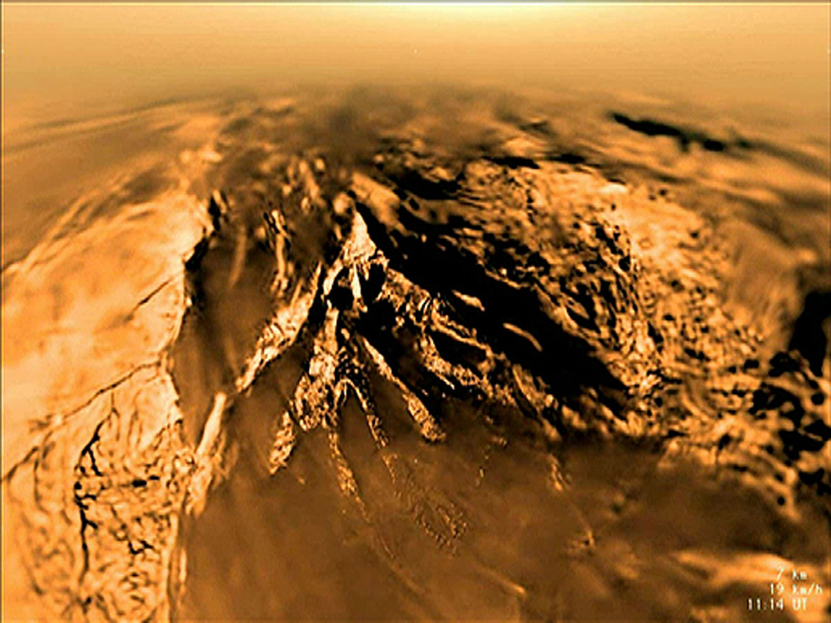 Titan surface