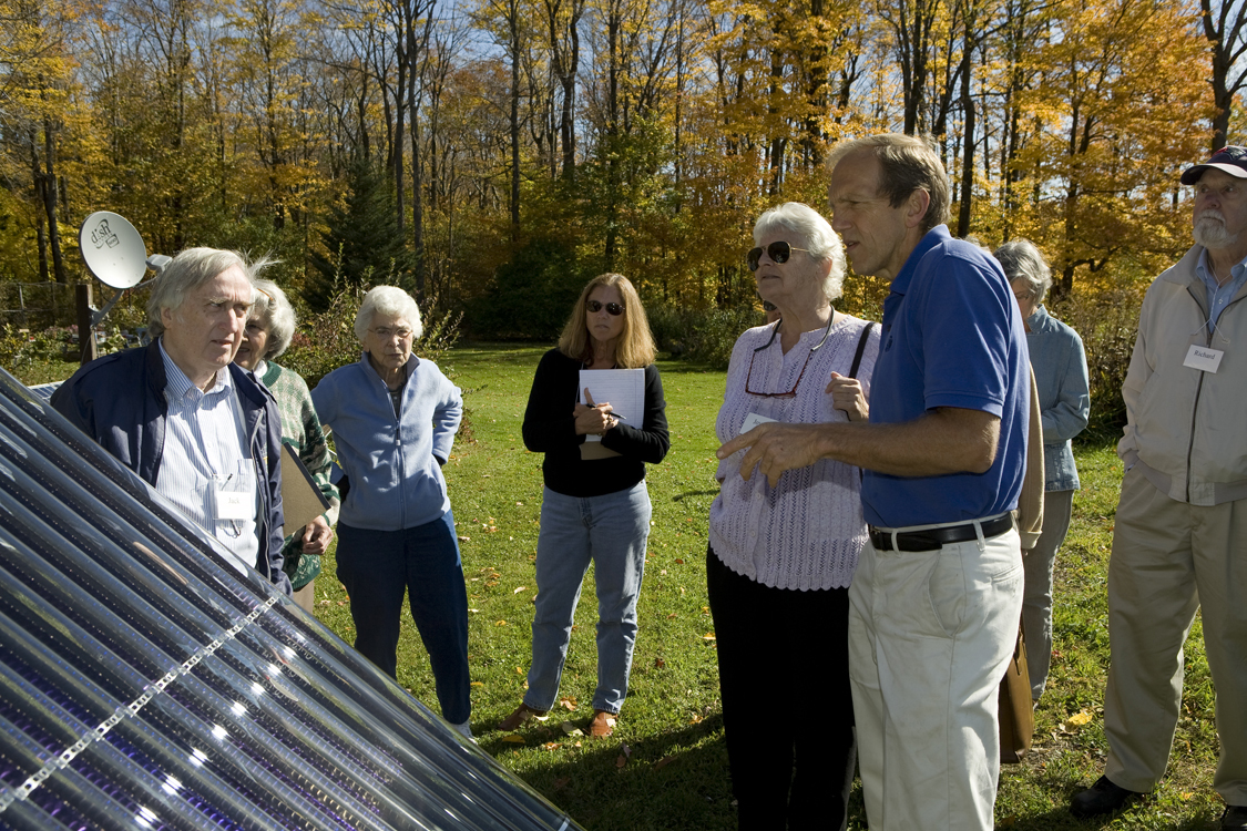 Solar-powered residence