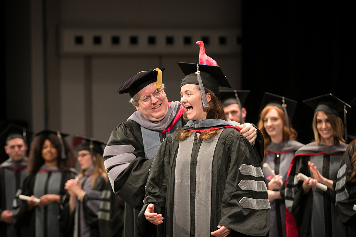 Warnick and graduate