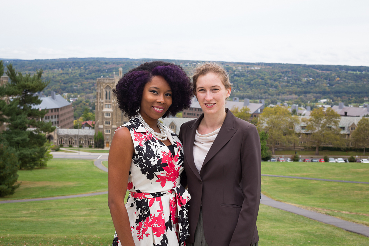 Tiffany St. Bernard and Anna Waymack