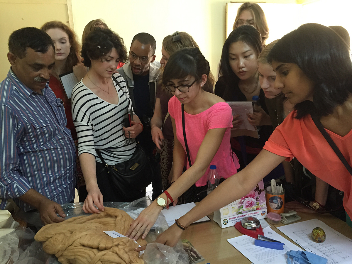 FSAD students in India