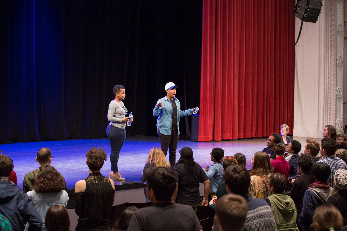 Brittany Ferrell and Alexis Templeton