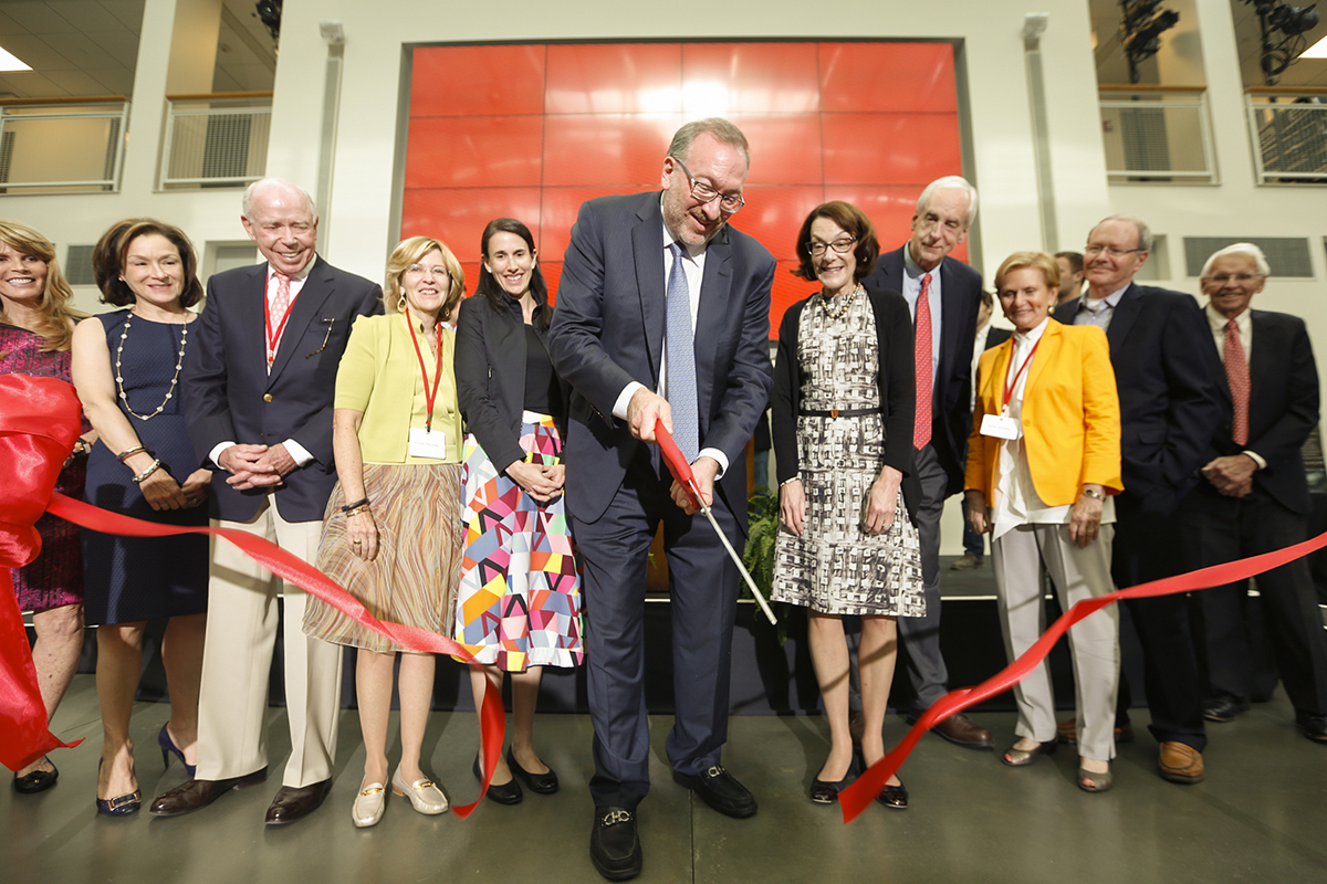Klarman ribbon cutting