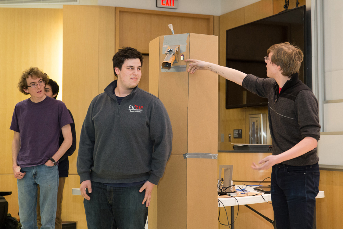 Cardboard shower make-a-thon