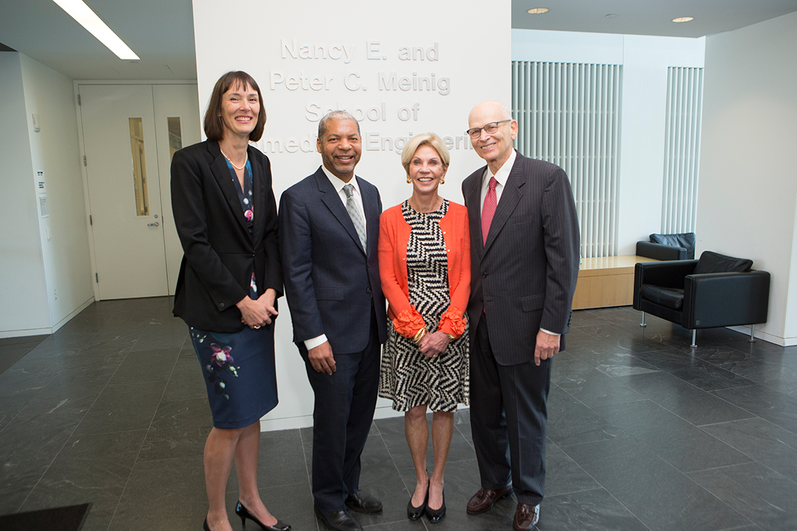 Marjolein van der Meulen, Lance Collins, Nancy and Peter Meinig