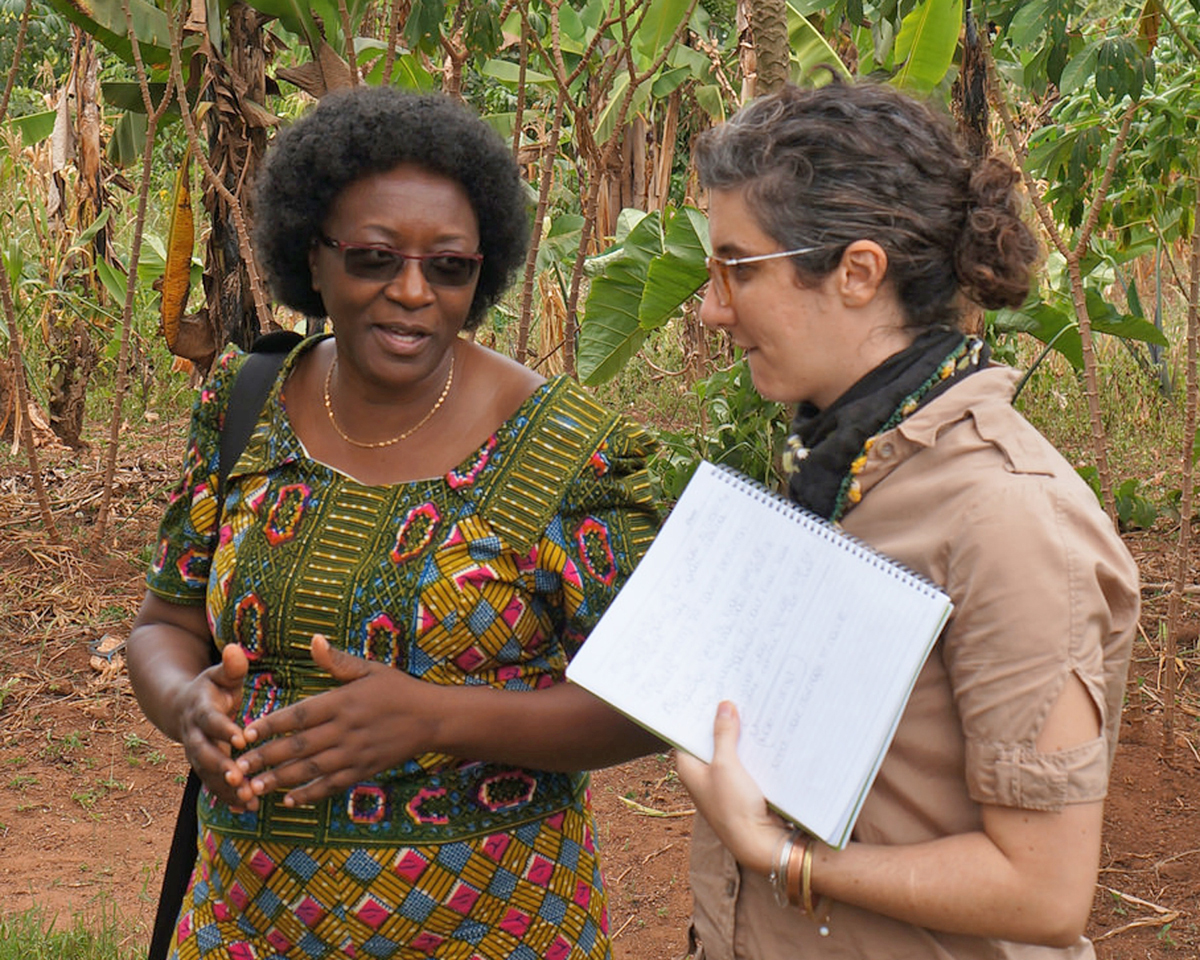Margaret Mangheni and Hale Tufan