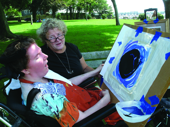 Maggie and Nancy Worthen