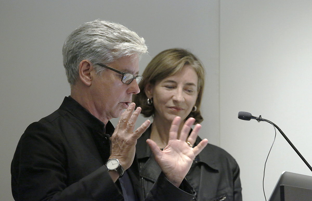 Michael Manfredi and Marion Weiss