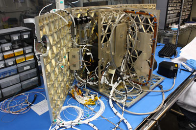 spacecraft Violet and its electrical subsystems